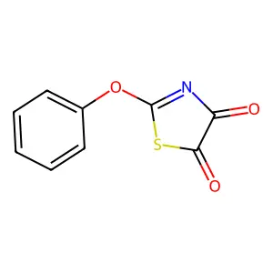 2-Phenoxy-1,3-thiazole-4,5-dione structure