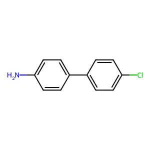 4-Amino-4'-chlorodiphenyl structure