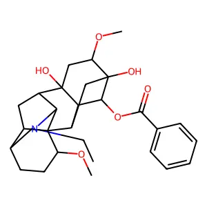 Delavaconitine structure