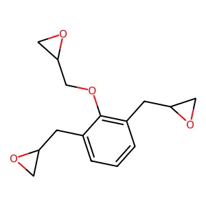 2,6-二缩水甘油基苯基缩水甘油醚 structure