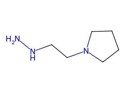 1-(2-Hydrazinylethyl)pyrrolidine structure