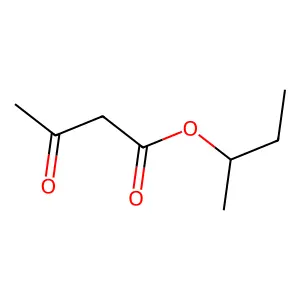 sec-Butyl acetoacetate structure