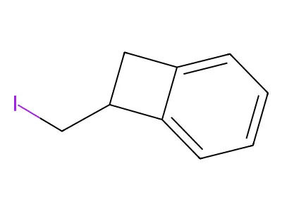 7-(Iodomethyl)bicyclo[4.2.0]octa-1,3,5-triene structure