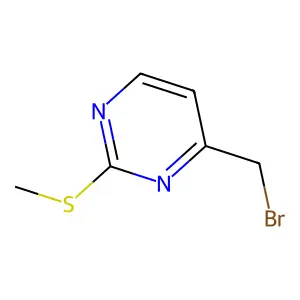 4-Bromomethyl-2-methylthiopyrimidine structure