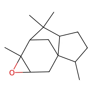 α-雪松烯环氧化物 structure