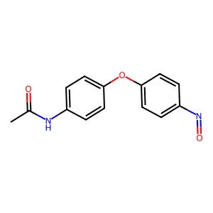 4-Acetamido-4'-nitrosodiphenyl ether structure
