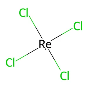 四氯化铼 structure