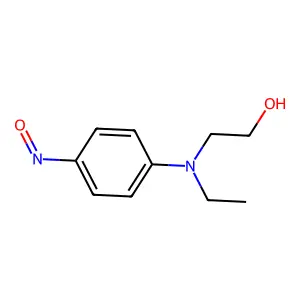 2-(N-ethyl-p-nitrosoanilino)ethanol structure