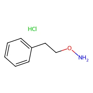 Hydroxylamine, O-phenethyl-, hydrochloride structure