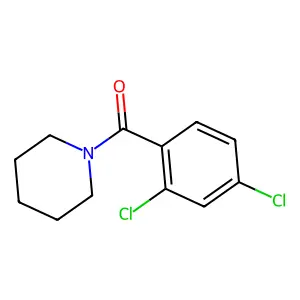 (2,4-Dichlorophenyl)(piperidin-1-yl)methanone structure