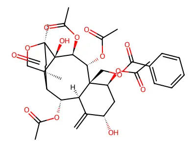Taxinine M structure