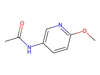 N-(6-methoxypyridin-3-yl)acetamide structure