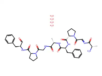 Cyclo-bis(ala-gly-pro-phe) structure
