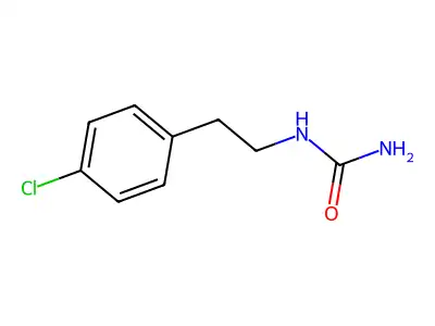 Urea, (2-(4-chlorophenyl)ethyl)- structure