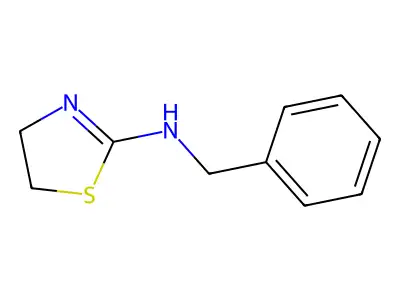 N-Benzyl-4,5-dihydro-1,3-thiazol-2-amine structure