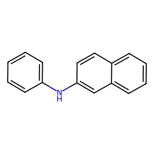 N-苯基-2-萘胺 structure