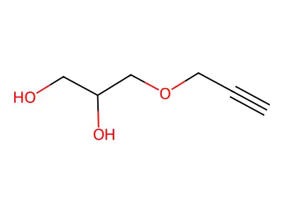 3-(Prop-2-yn-1-yloxy)propane-1,2-diol structure