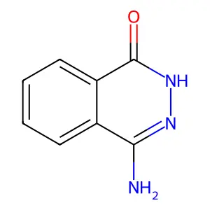 4-aminophthalazin-1(2H)-one structure