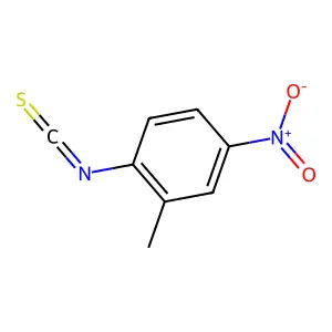 2-Methyl-4-nitrophenyl isothiocyanate structure