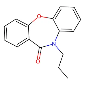 10-Propyl-dibenz(b,f)(1,4)oxazepin-11-(10H)-one structure