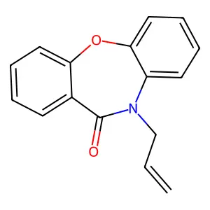 10-Ally-dibenz(b,f)(1,4)oxazepin-11-(10H)-one structure