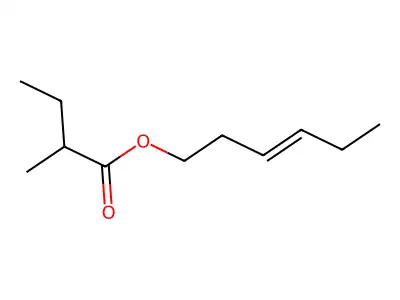 3-Hexenyl 2-methylbutyrate, (3Z)- structure