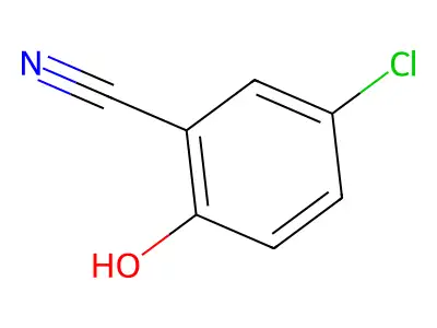 5-Chloro-2-hydroxybenzonitrile structure