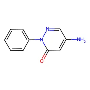 5-Amino-2-phenylpyridazin-3(2H)-one structure