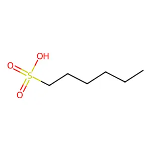 己烷-1-磺酸 structure
