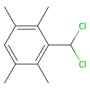 3-(Dichloromethyl)-1,2,4,5-tetramethylbenzene structure
