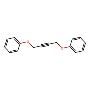 1,1'-[But-2-yne-1,4-diylbis(oxy)]dibenzene structure