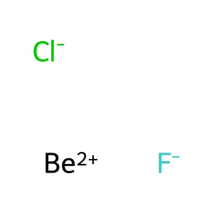 氯化铍氟化物 structure