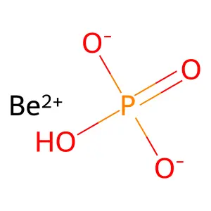 磷酸铍盐(1:1) structure