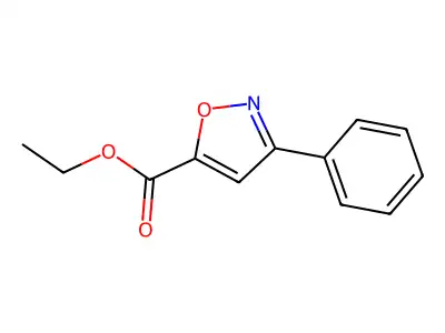 Ethyl 3-phenylisoxazole-5-carboxylate structure
