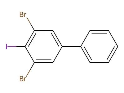 1,1'-Biphenyl, 3,5-dibromo-4-iodo- structure