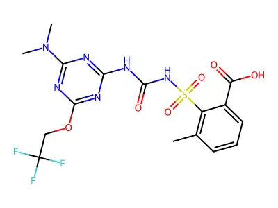 三氟嘧磺隆 structure