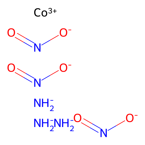 Cobalt, triamminetrinitro- structure