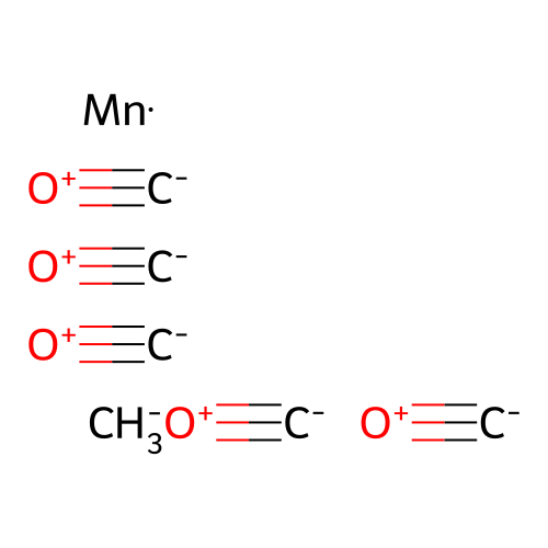 Manganese, pentacarbonylmethyl- structure