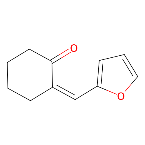 2-[(Furan-2-yl)methylidene]cyclohexan-1-one structure
