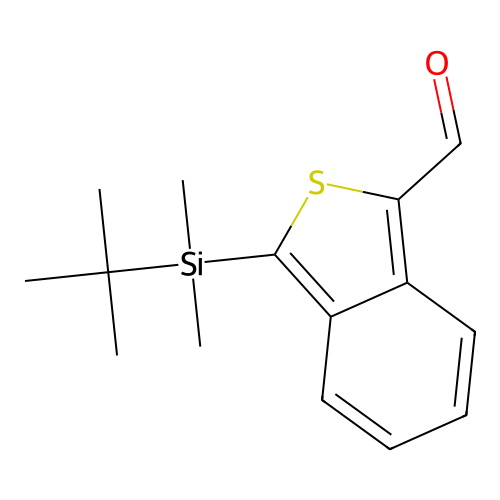 3-[Tert-butyl(dimethyl)silyl]-2-benzothiophene-1-carbaldehyde structure