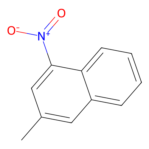 3-Methyl-1-nitronaphthalene structure