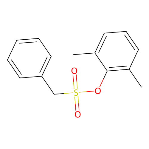 2,6-Dimethylphenyl phenylmethanesulfonate structure