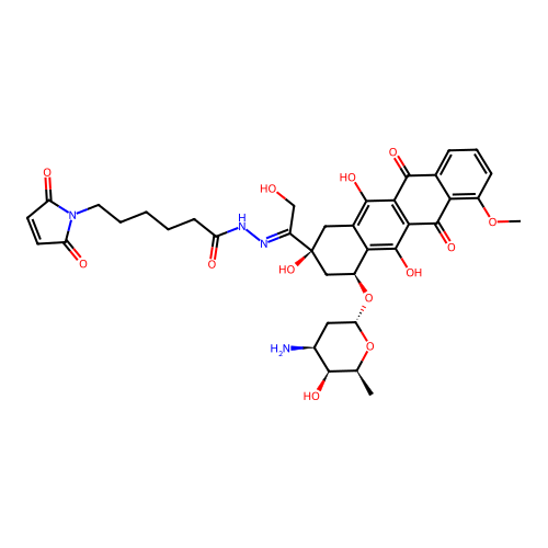 Aldoxorubicin structure