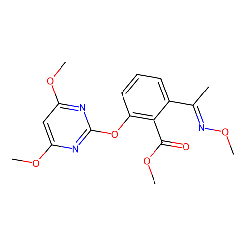 Pyriminobac-methyl structure