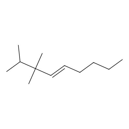 4-Nonene, 2,3,3-trimethyl-, (Z)- structure