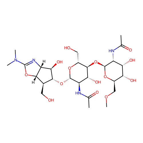 Glucoallosamidin A structure