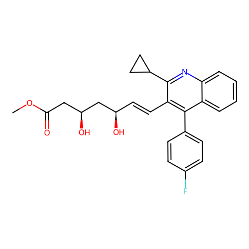 Pitavastatin Methyl Ester structure