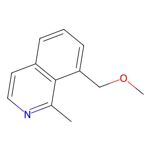 8-(Methoxymethyl)-1-methylisoquinoline structure