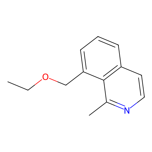 8-(Ethoxymethyl)-1-methylisoquinoline structure