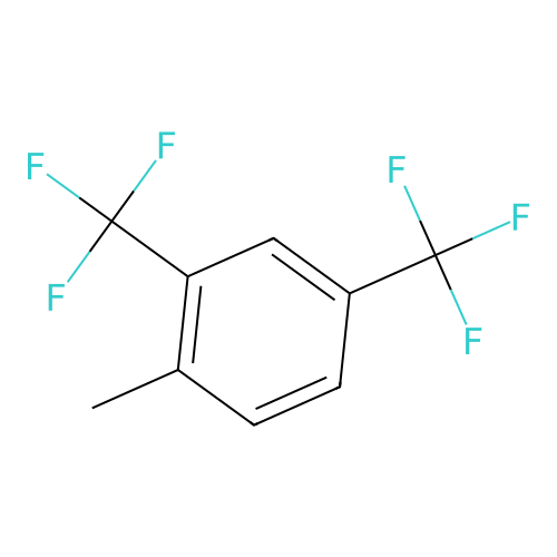 2,4-Bis(trifluoromethyl)toluene structure